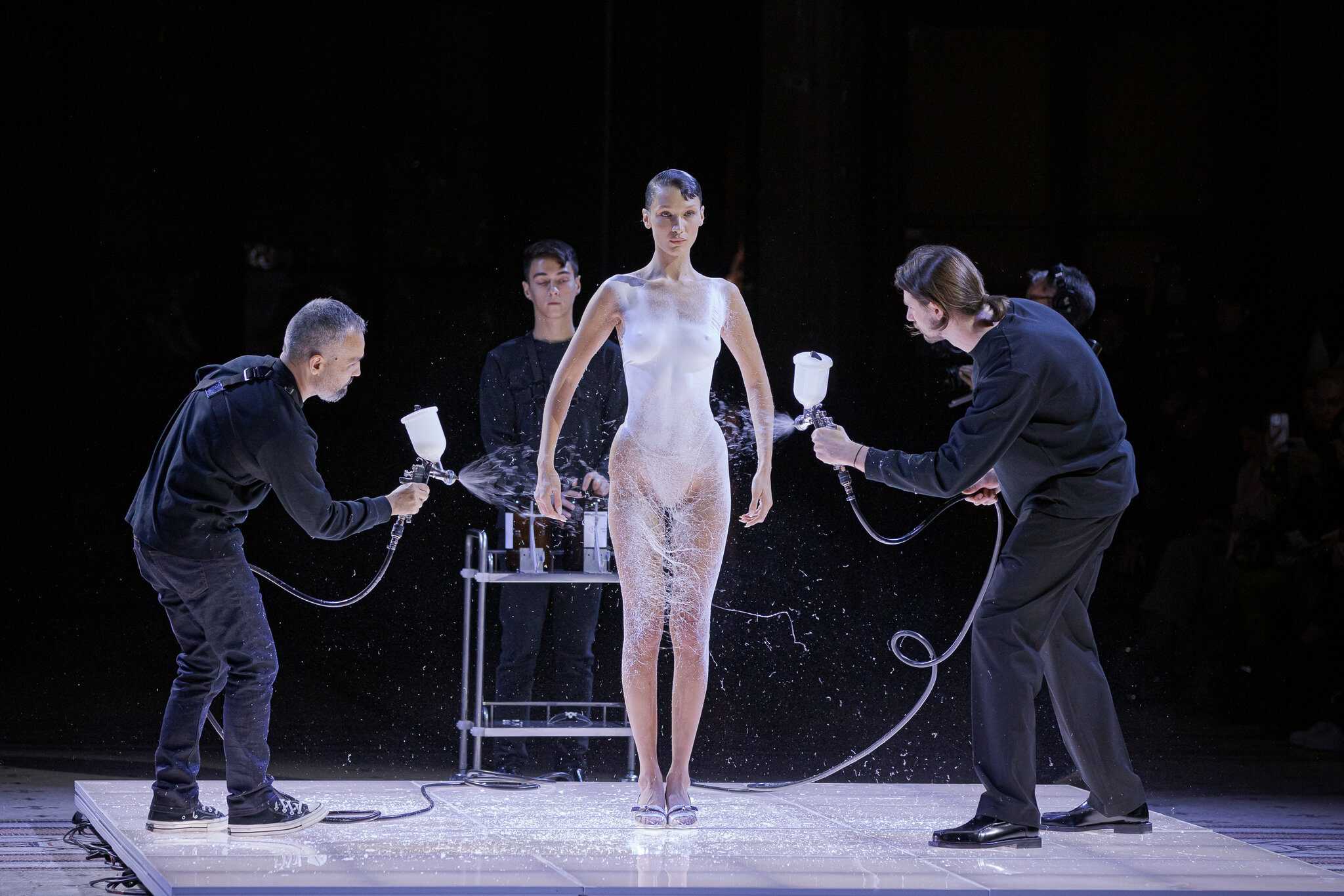 Behind the scenes: the making of coperni’s next act