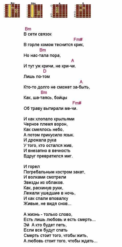Аккорды ТОП-песен под гитару Стук Верь, Кино, Цой, текст, аккорды, видео-кавер и разбор вступления, гитарного боя
