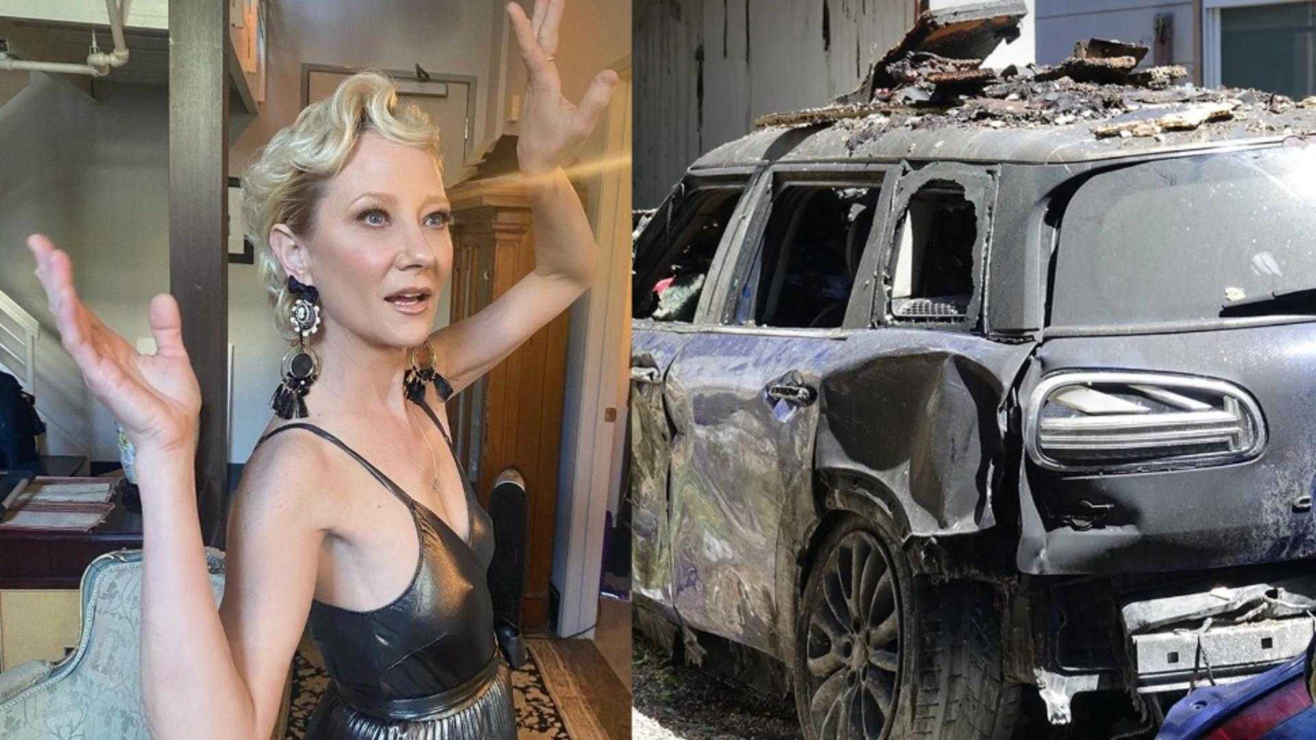 Трагедия произошла вчера вечером: 53-летняя актриса ехала на своем синем Mini Clubman по району Мар-Виста в Лос-Анджелесе, потеряла управление и врезалась в гараж многоквартирного дома