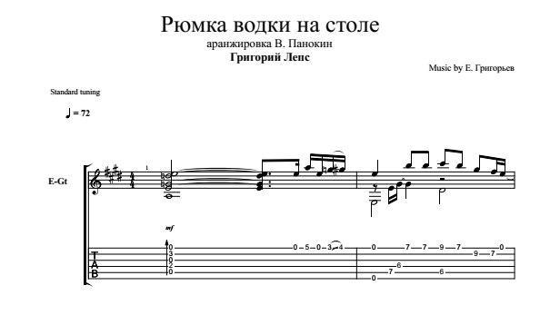 Григорий лепс — «рюмка водки» разбор на гитаре. 3 схемы боя с подробным описанием, табы вступления и аккорды