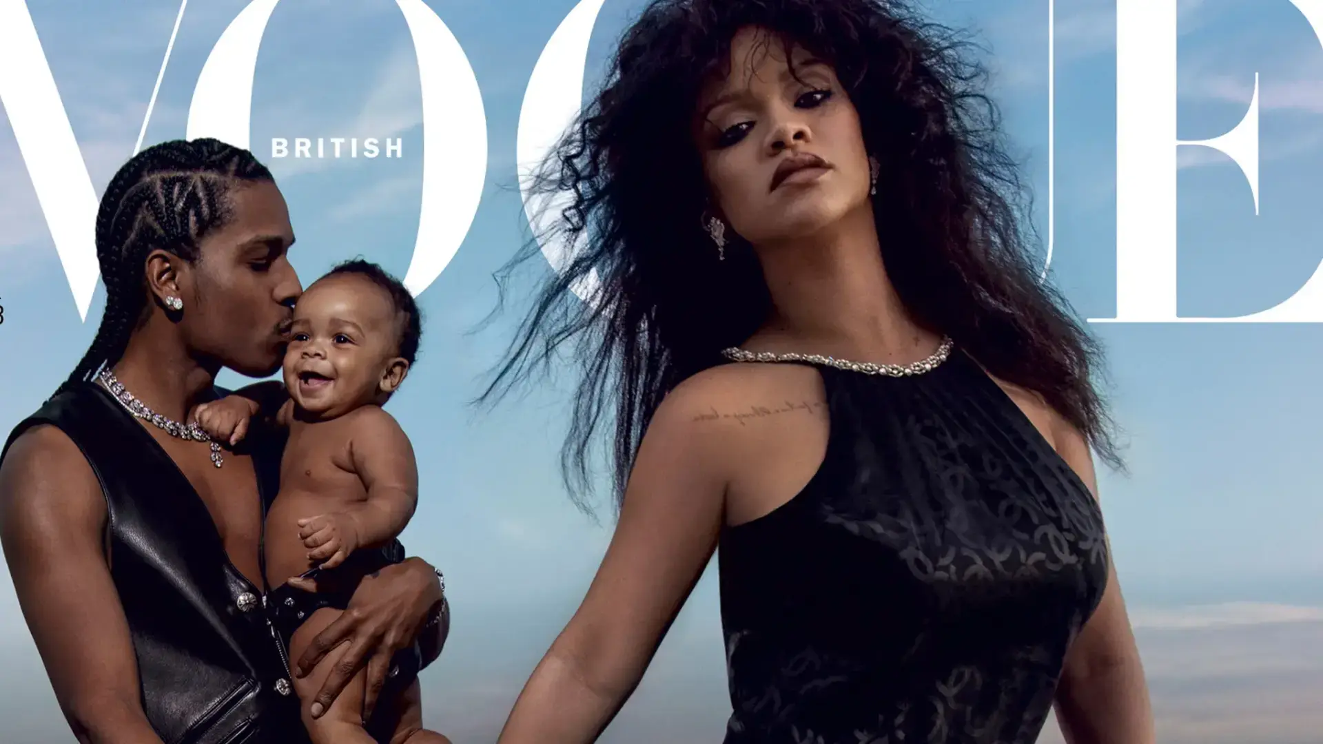 Rihanna shares first video of son with boyfriend a$ap rocky seven months after giving birth