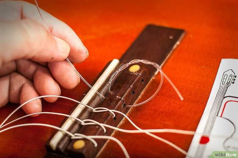 Как правильно установить нейлоновые струны на акустическую гитару с заглушками: подробная инструкция
