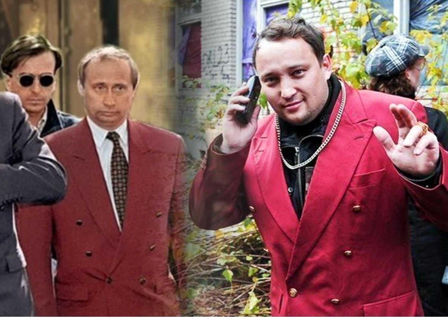Почему новые русские носили именно малиновые пиджаки?