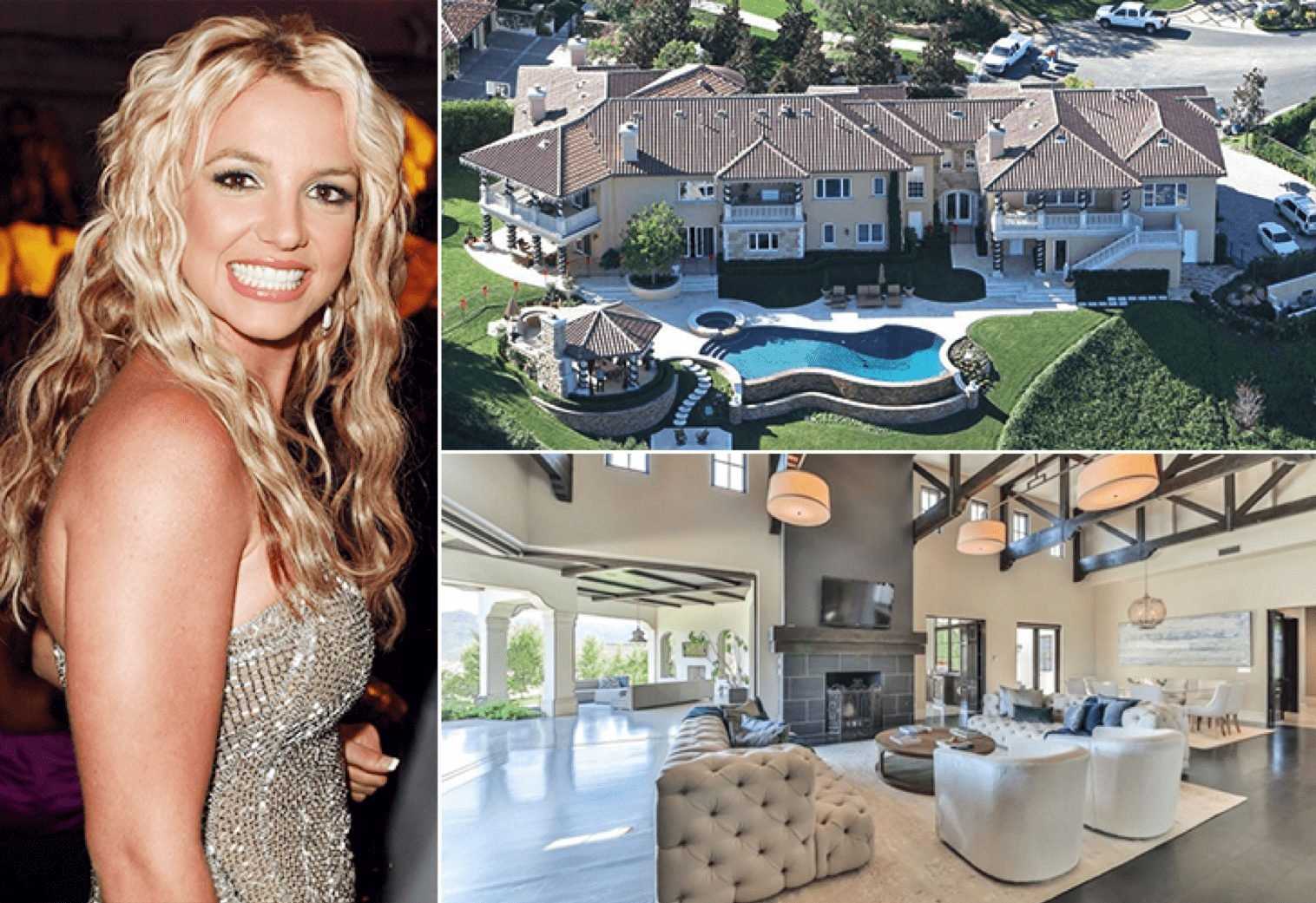 Inside britney spears' house in thousand oaks, california