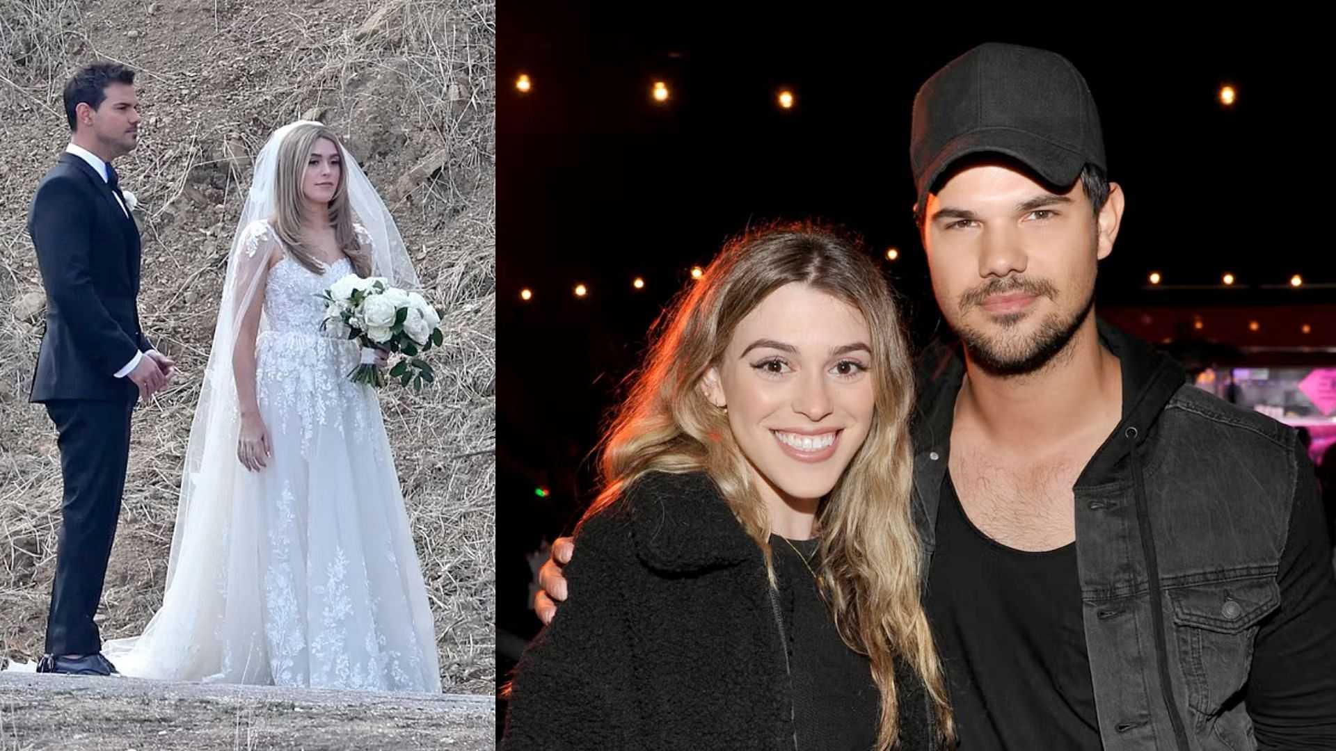 Taylor lautner is engaged to tay dome — and they both will have the same name