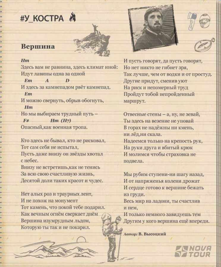 Десять песен, которые мы пели под гитару у костра
