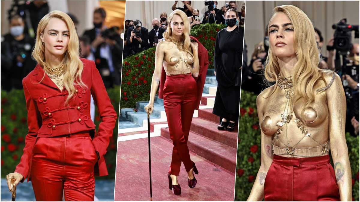 Кара делевинь продемонстрировала свою болезнь на гала-концерте met gala и была встречена совершенно разными реакциями | знаменитость 2024