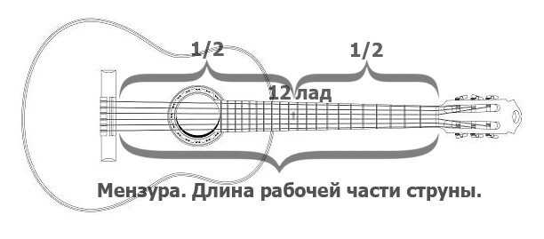 Николай соколов / мензура на гитаре что это?